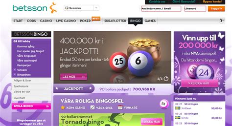 betsson bingo|Betsson.